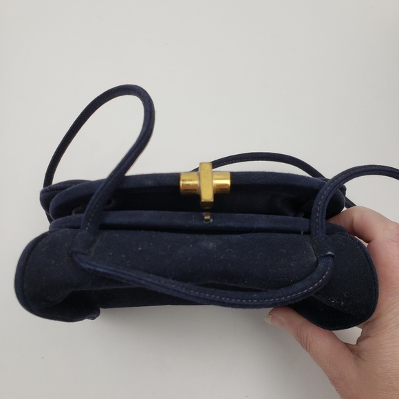 Vintage Art Deco Velvet Mini Bag - Picture 8 of 8